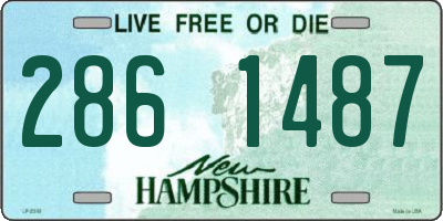 NH license plate 2861487