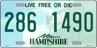 NH license plate 2861490