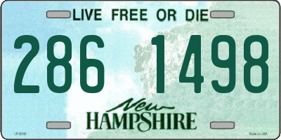 NH license plate 2861498