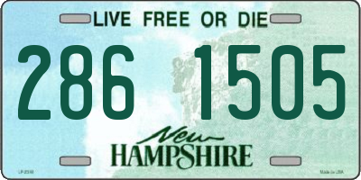 NH license plate 2861505
