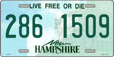 NH license plate 2861509