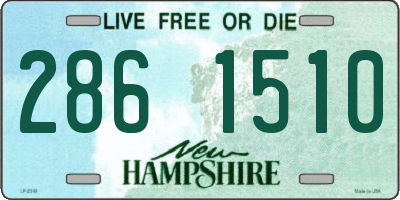 NH license plate 2861510