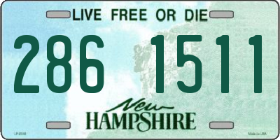NH license plate 2861511