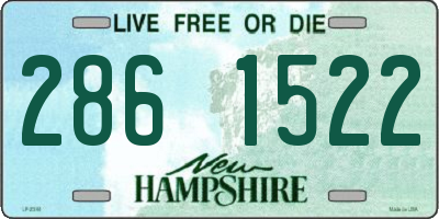 NH license plate 2861522