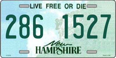 NH license plate 2861527