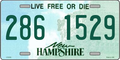 NH license plate 2861529