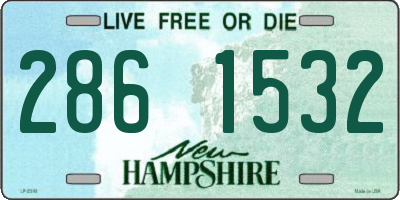 NH license plate 2861532