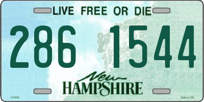 NH license plate 2861544