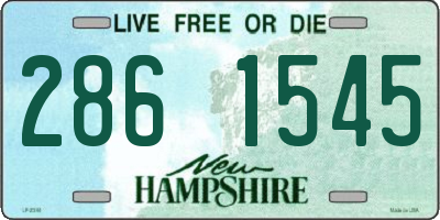 NH license plate 2861545