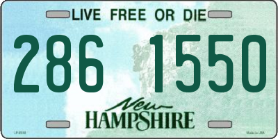 NH license plate 2861550
