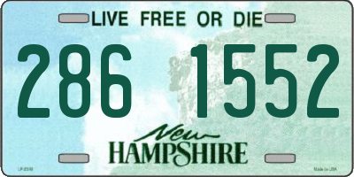 NH license plate 2861552