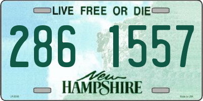 NH license plate 2861557