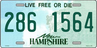 NH license plate 2861564