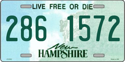 NH license plate 2861572