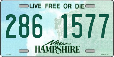 NH license plate 2861577