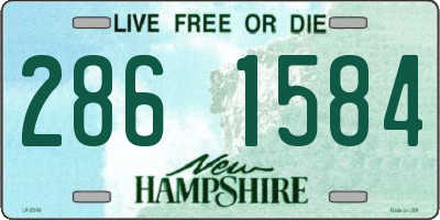 NH license plate 2861584