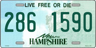 NH license plate 2861590