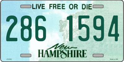 NH license plate 2861594
