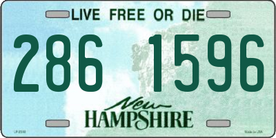 NH license plate 2861596