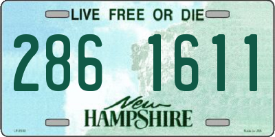 NH license plate 2861611