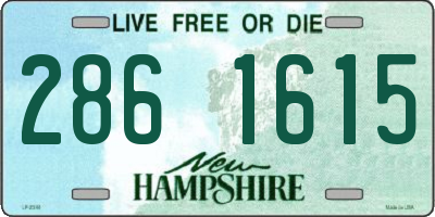 NH license plate 2861615