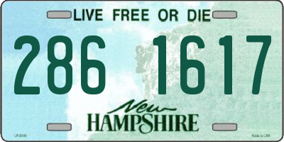 NH license plate 2861617