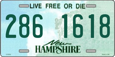 NH license plate 2861618