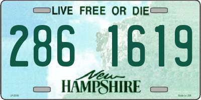 NH license plate 2861619