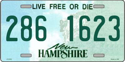 NH license plate 2861623