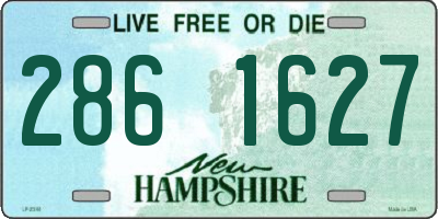 NH license plate 2861627