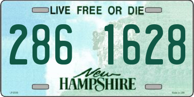 NH license plate 2861628