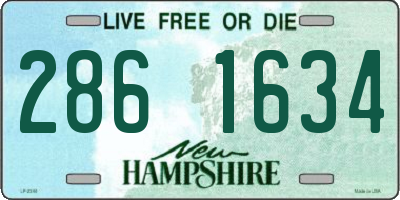 NH license plate 2861634