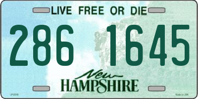 NH license plate 2861645