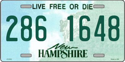 NH license plate 2861648