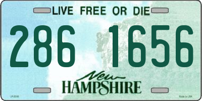 NH license plate 2861656