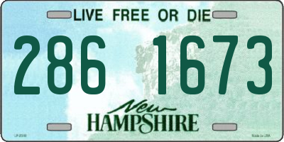 NH license plate 2861673