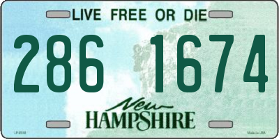 NH license plate 2861674