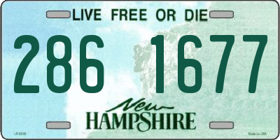 NH license plate 2861677