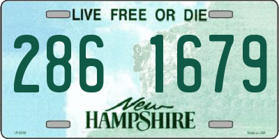 NH license plate 2861679