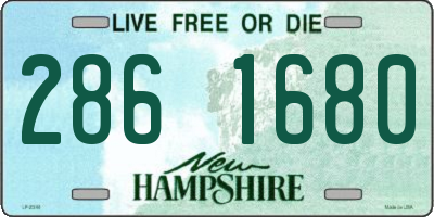 NH license plate 2861680