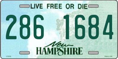 NH license plate 2861684
