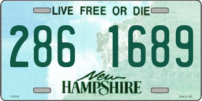 NH license plate 2861689