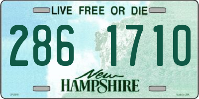 NH license plate 2861710