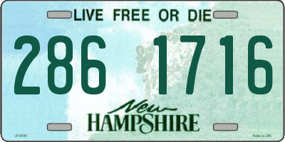 NH license plate 2861716
