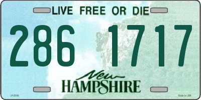 NH license plate 2861717