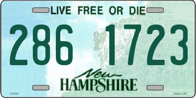 NH license plate 2861723