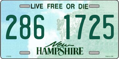 NH license plate 2861725