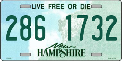NH license plate 2861732