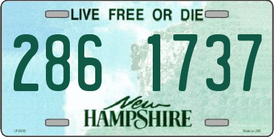 NH license plate 2861737