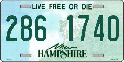 NH license plate 2861740